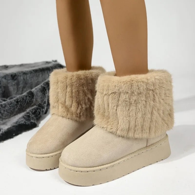 Furryy Fluff Boots - Cozy Wool Craft