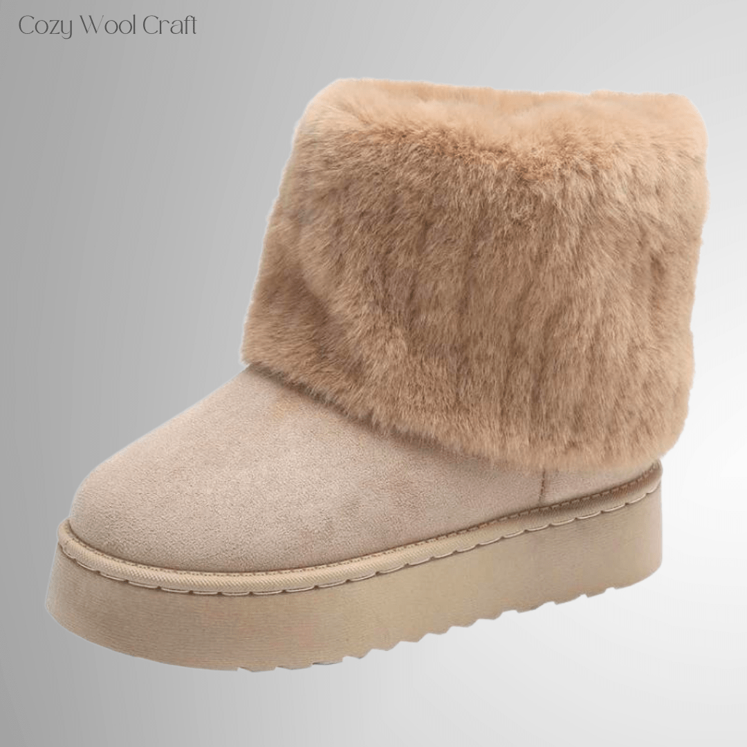 Furryy Fluff Boots - Cozy Wool Craft