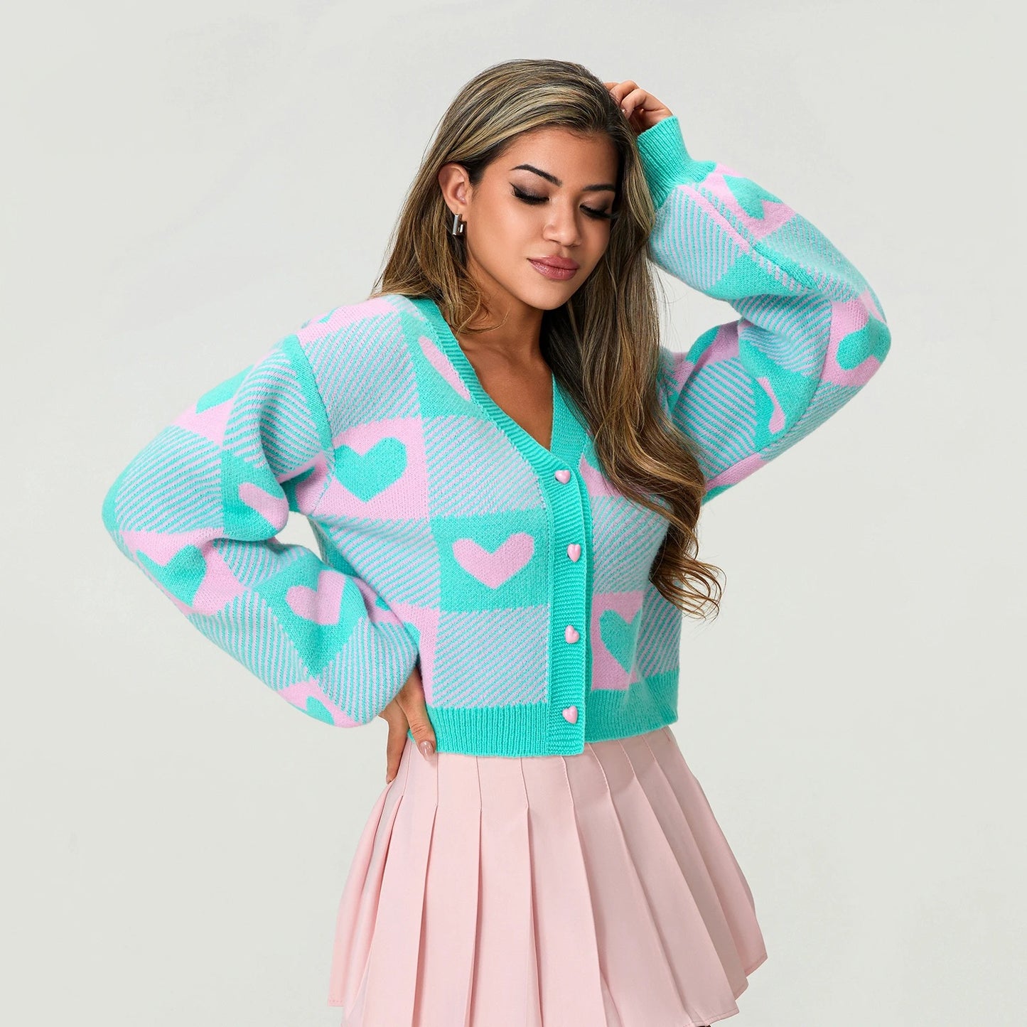 Rosyy Sweet Heart Cardigan