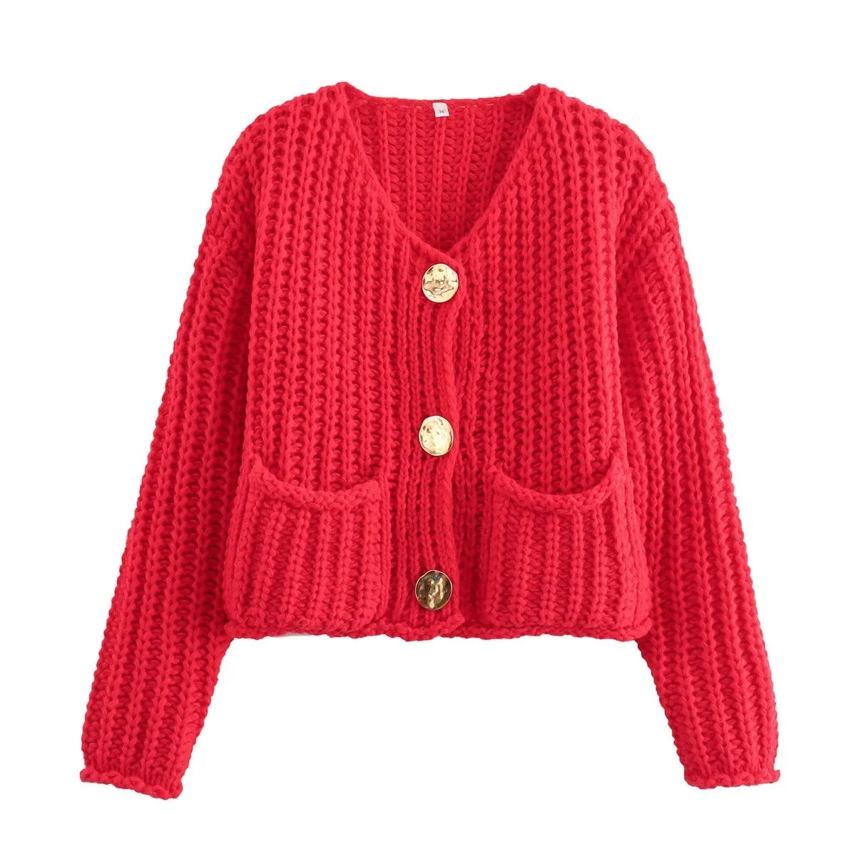 Gerdyy golden Strickjacke