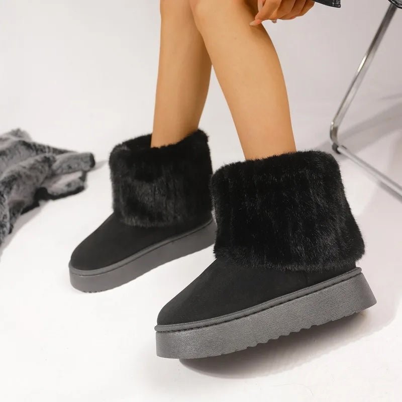 Furryy Fluff Boots - Cozy Wool Craft