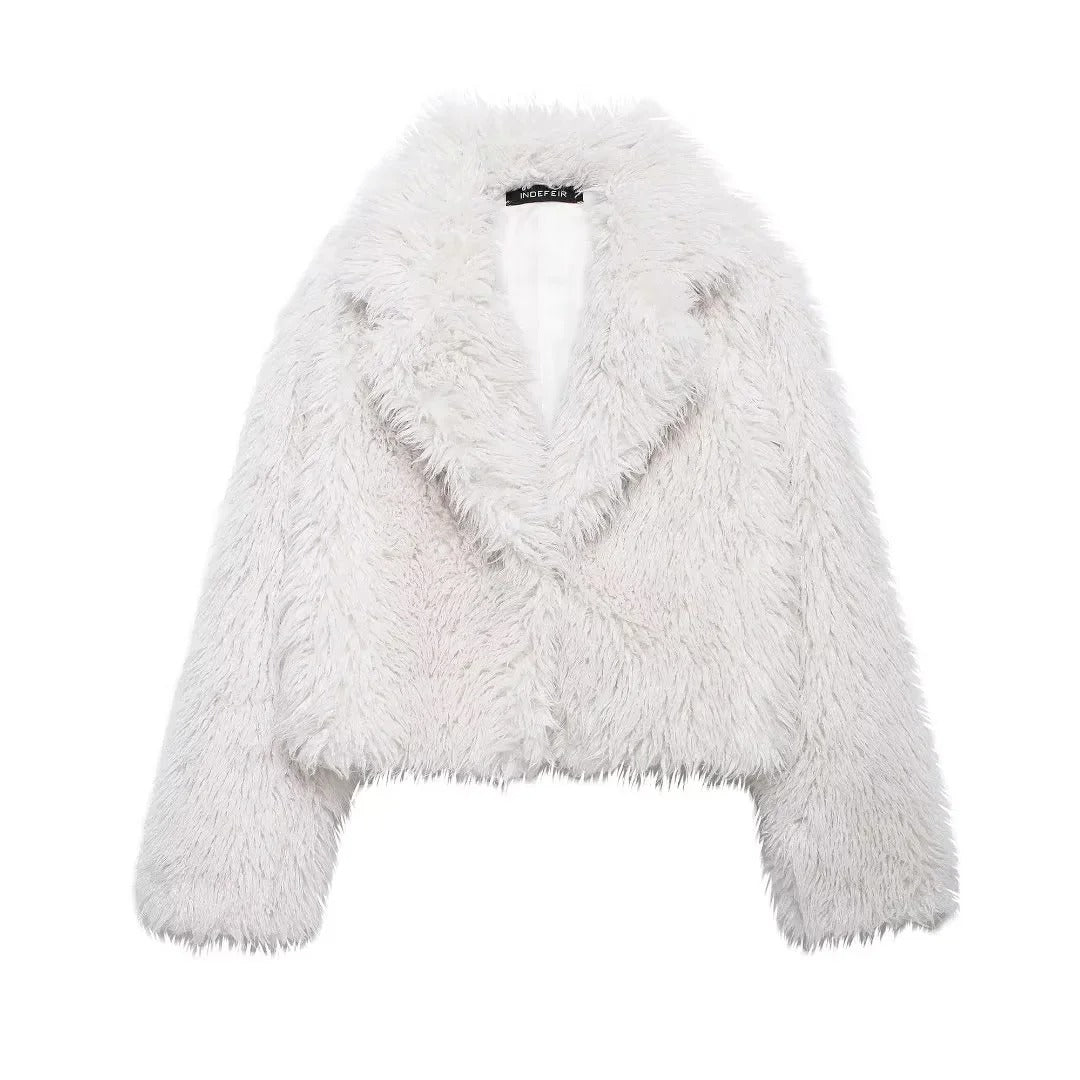Franzyy Fluffy Fur leichte Felljacke