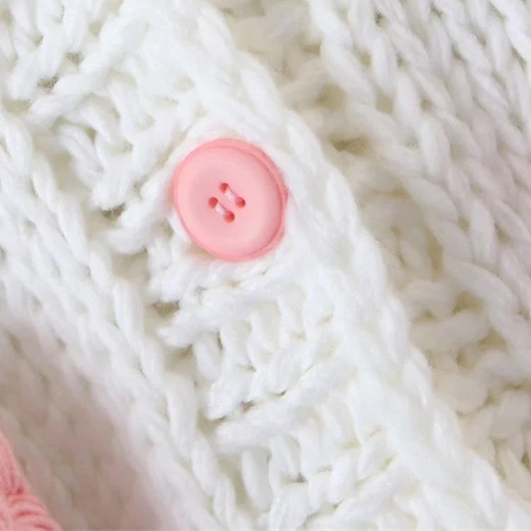 Cardigan douillet Framboise
