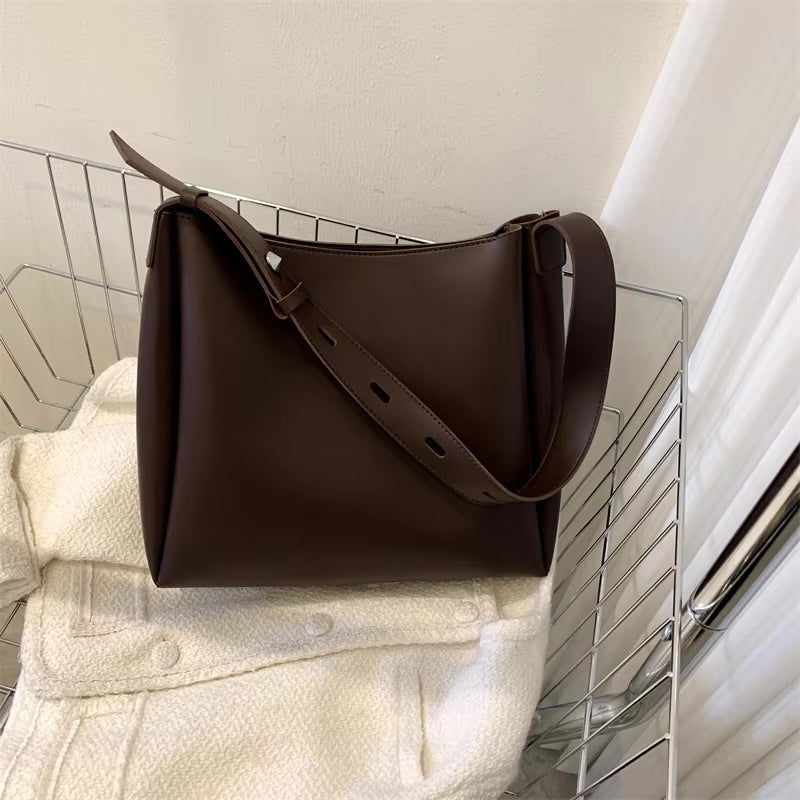 Softyy Leather Shopper Bag