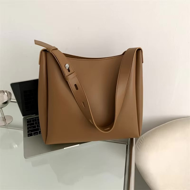 Softyy Leather Shopper Bag