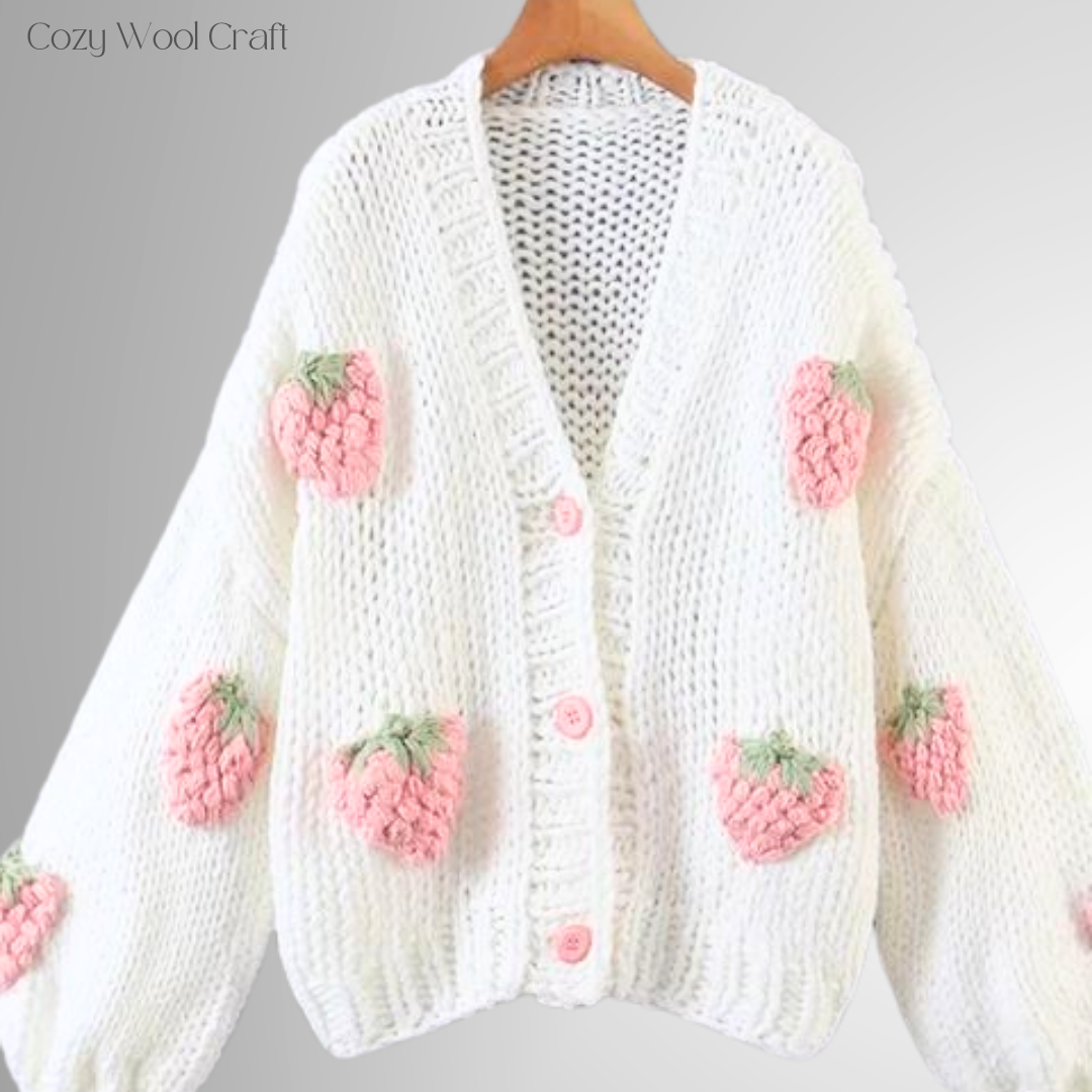 Rasberryy Cozy Cardigan