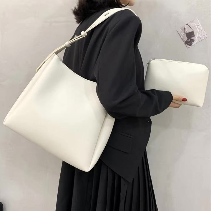 Softyy Leather Shopper Bag