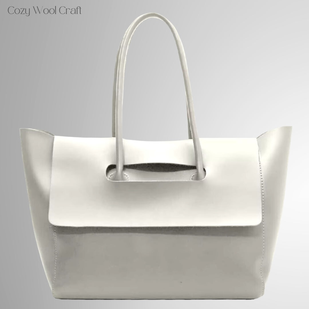 Slaggyy Leather Shopper Bag