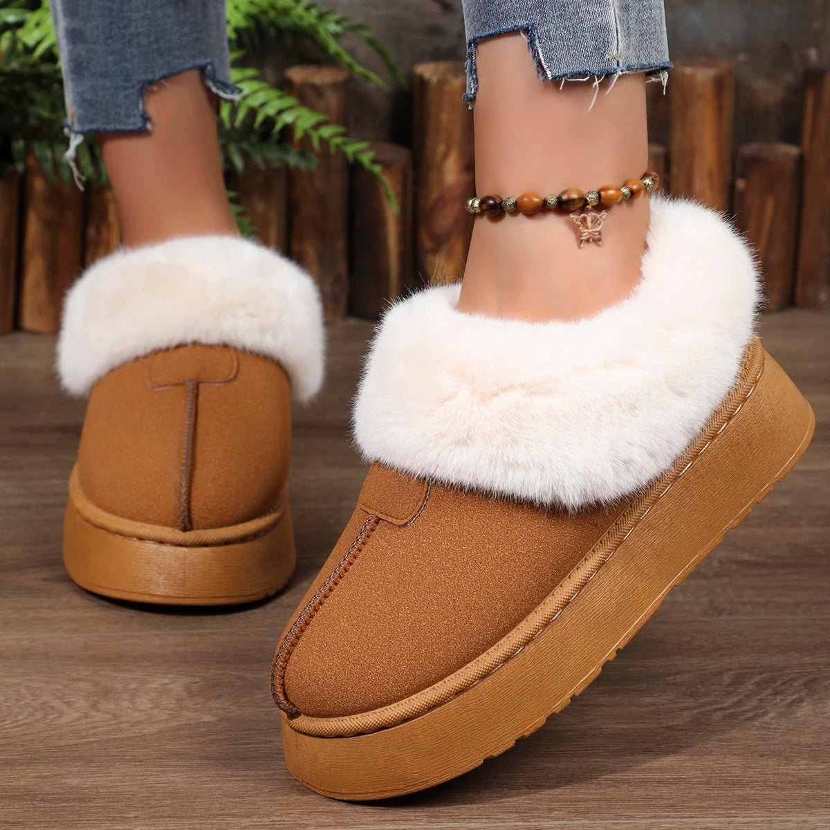 Furryy Fluff Slipper - Cozy Wool Craft